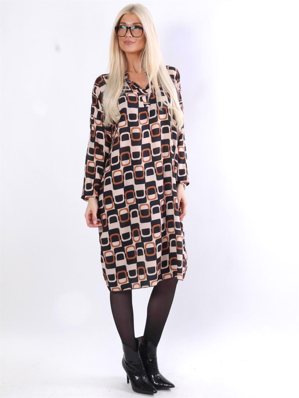 Safira - Skjortekjole i løs pasform